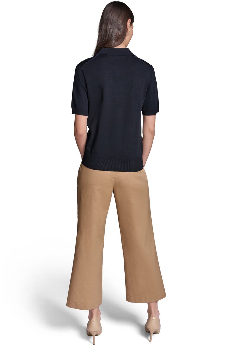Stud Detail Sweater, Alternate, color, MIDNIGHT NAVY