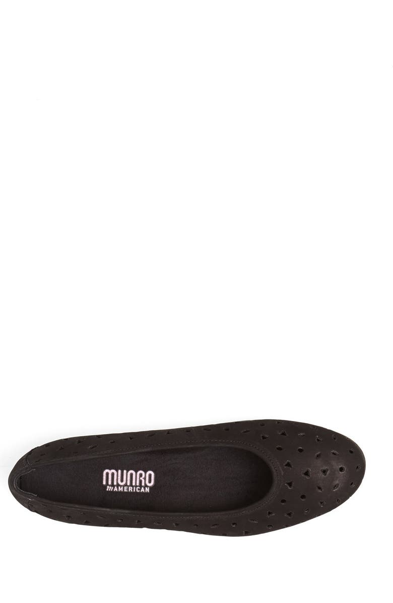 Munro 'Aubrey' Perforated Flat, Alternate, color,