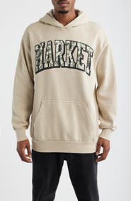MARKET Money Arc Oversize Fleece Hoodie