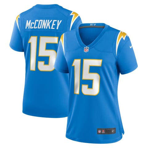 Women's Nike Ladd McConkey  Powder Blue Los Angeles Chargers  Game Jersey