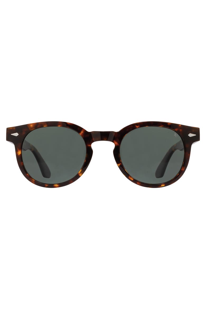 Hadley 48mm Round Nylon Non Polarized, Alternate, color, Amber Tortoise - GNN