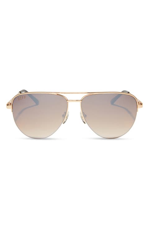 59mm August Aviator Sunglasses