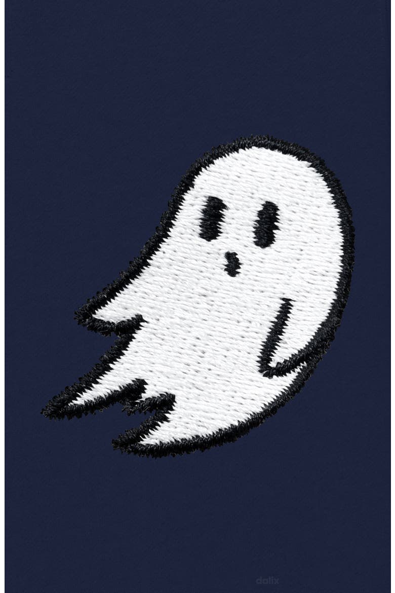 Mens Ghost Quarter Zip Pullover, Alternate, color, Navy