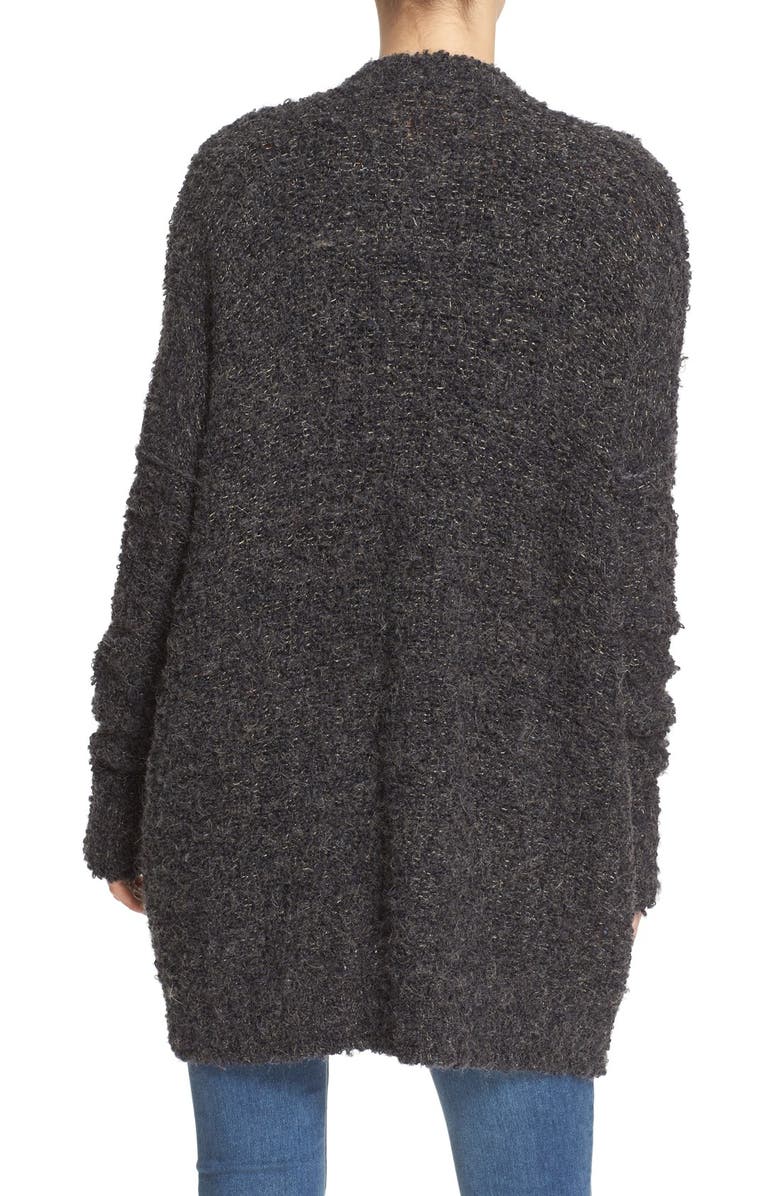 Free People Bouclé V-Neck Cardigan, Alternate, color, 