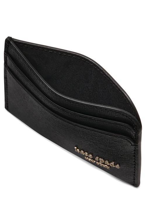 Shop Kate Spade New York Devin Saffiano Leather Card Holder