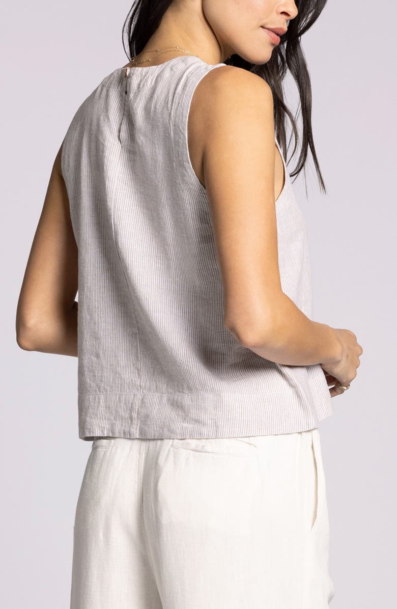 Thread 
Supply Anastasia Sleeveless Linen Blend Top, Alternate, color, 