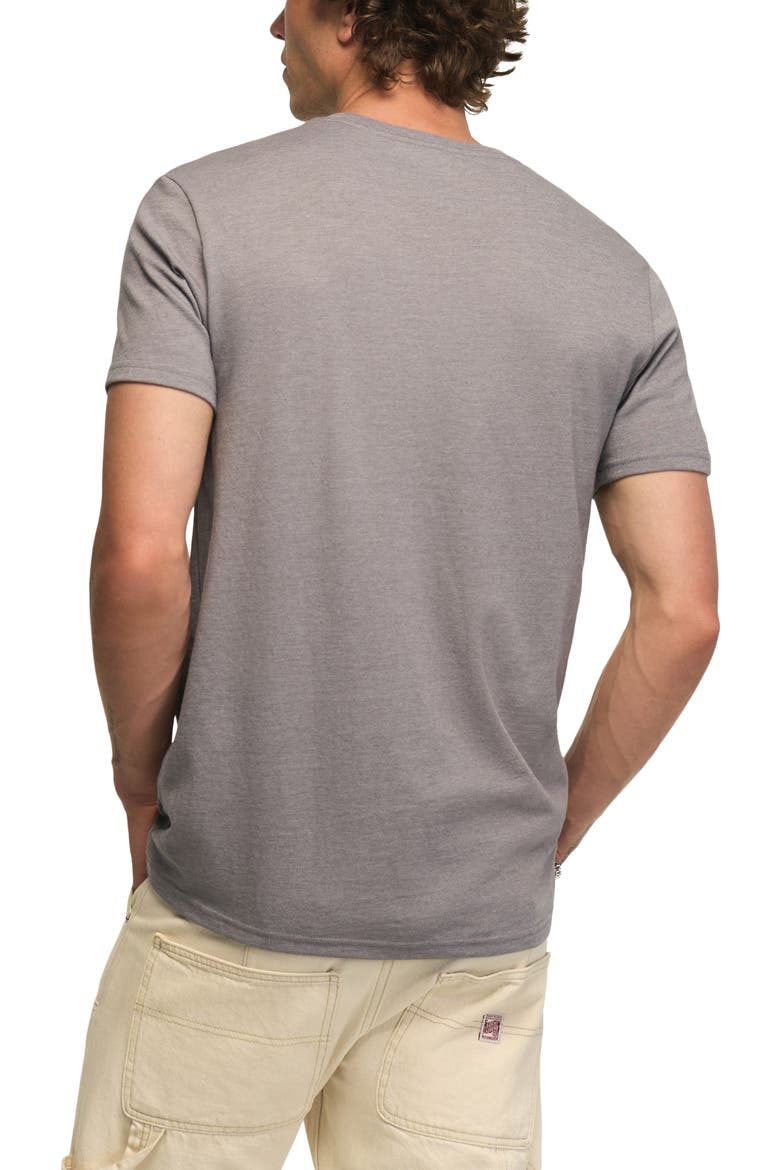 Poker Wolf Graphic T-Shirt, Alternate, color, STEEL GRAY