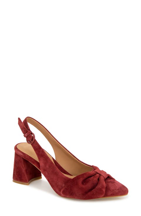 Diana Slingback Pointed Toe Pump (Women)