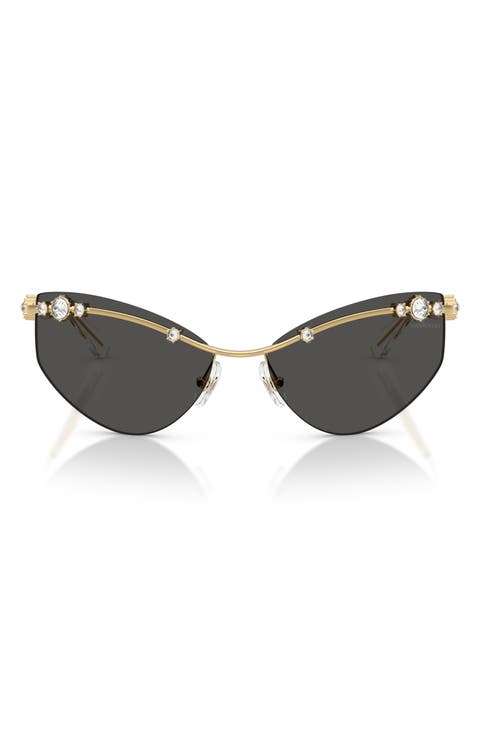 61mm Irregular Sunglasses