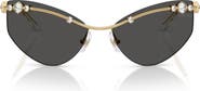 Swarovski 61mm Irregular Sunglasses