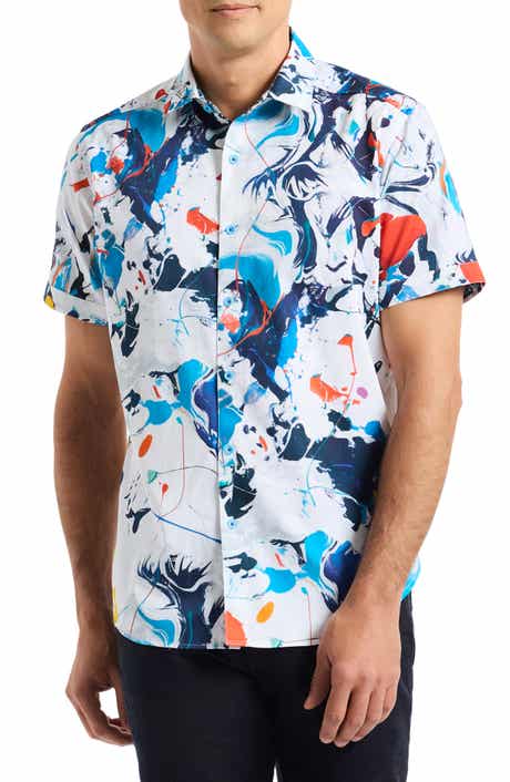 Robert Graham Karson Short Sleeve Button-Up Shirt