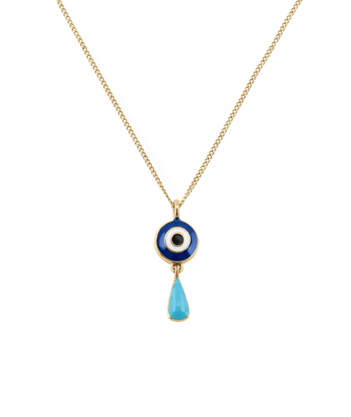Hey Harper Cry Me A River Necklace In Gold