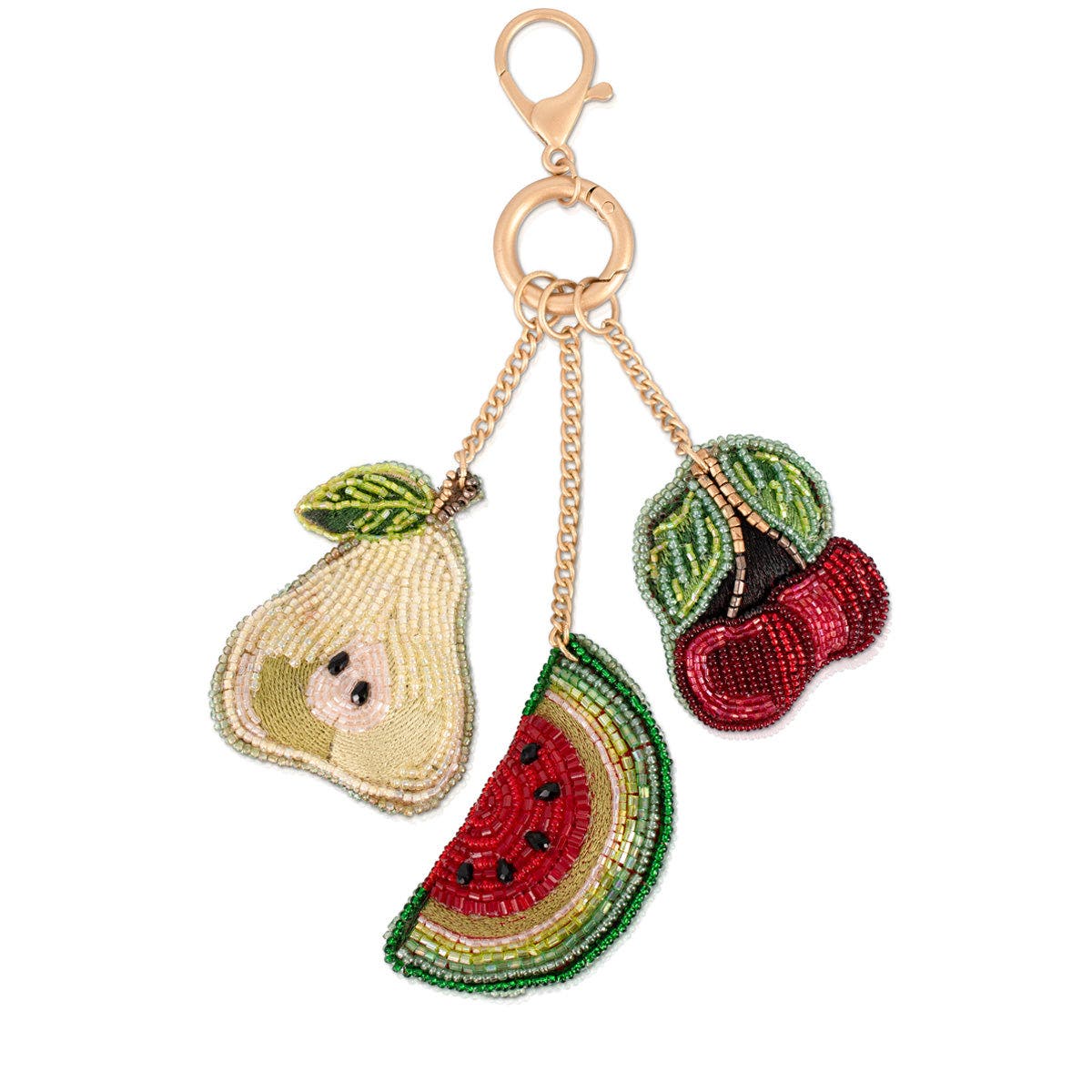 Mary Frances Accessories Fruit Cup Charm, Main, color, Multi