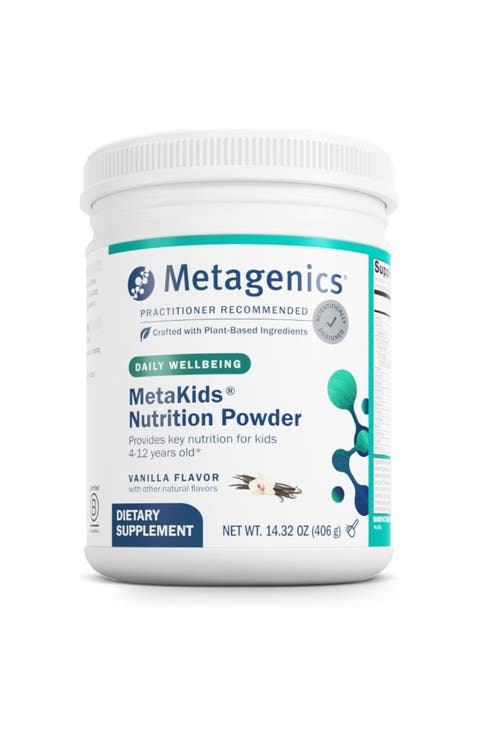MetaKids Nutrition Powder Complete Protein Multivitamin Supplement 14.32 oz