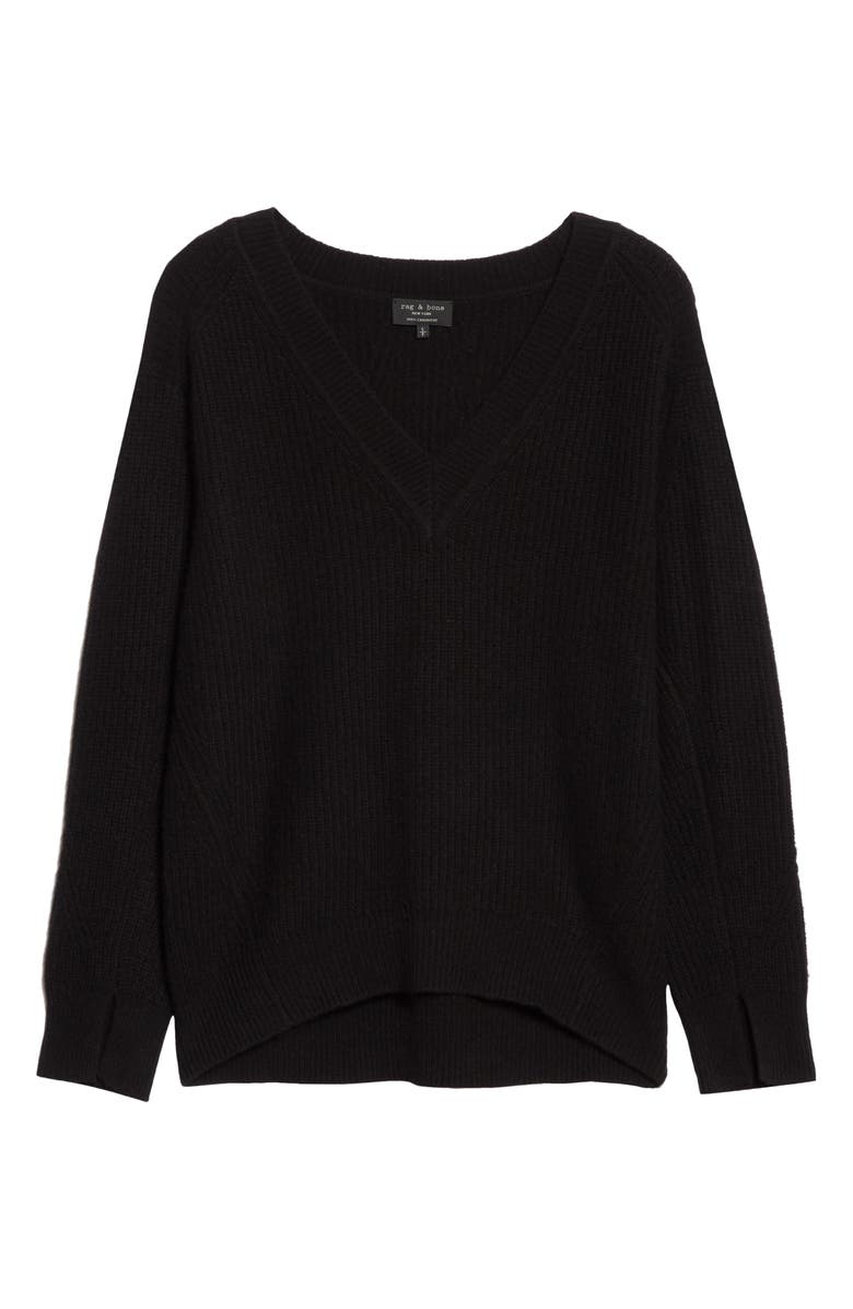 rag & bone Pierce Cashmere V-Neck Sweater, Alternate, color,
