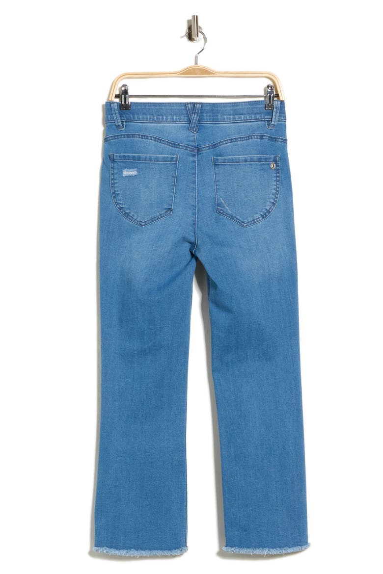 Crop Itty Bitty Flare Leg Jeans, Alternate, color, BLUE VINTAGE