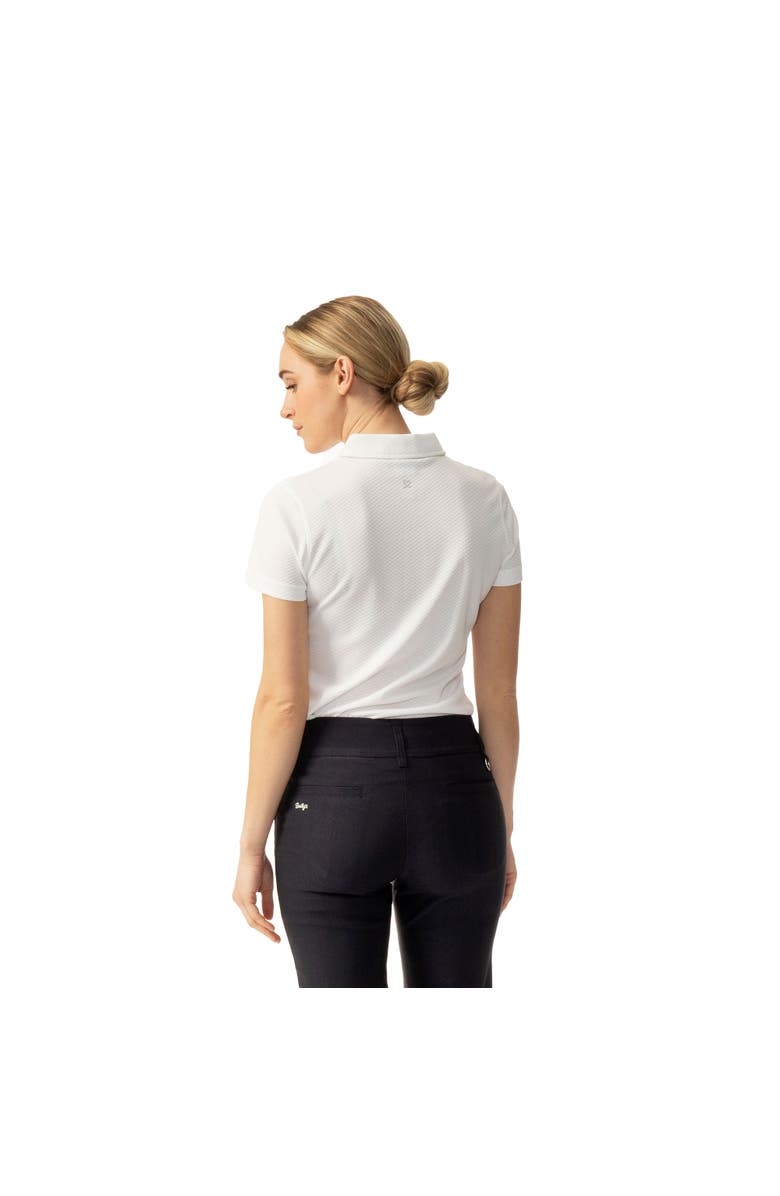 Daily Sports Peoria Womens Golf Polo, Alternate, color, White
