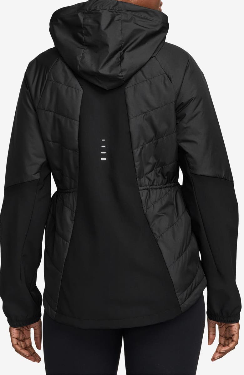 Nike Swift Therma-FIT Running Jacket, Alternate, color, 010 Black/ Refsil