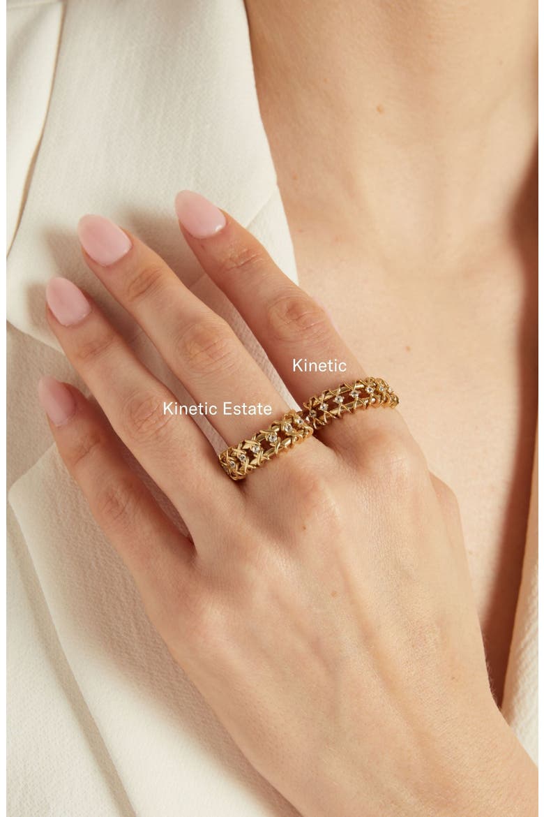 Kinetic Estate Ring, Alternate, color, Yellow Gold Vermeil