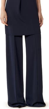 Lanvin Viscose Wide-Leg Pants