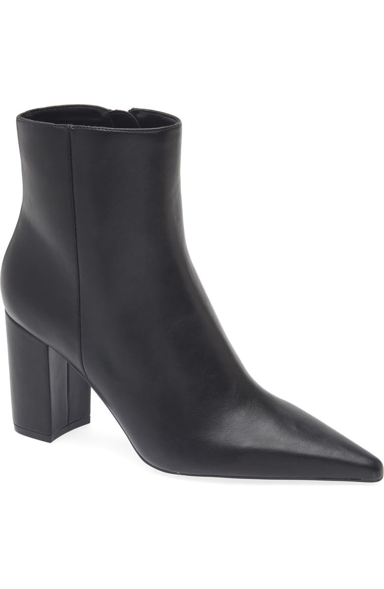 MANGO Cobo Block Heel Bootie, Main, color, Black