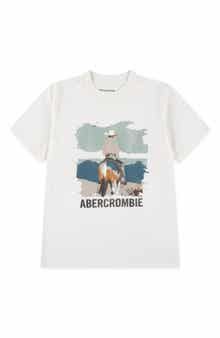 abercrombie kids Kids' Back Trail Cotton Graphic T-Shirt