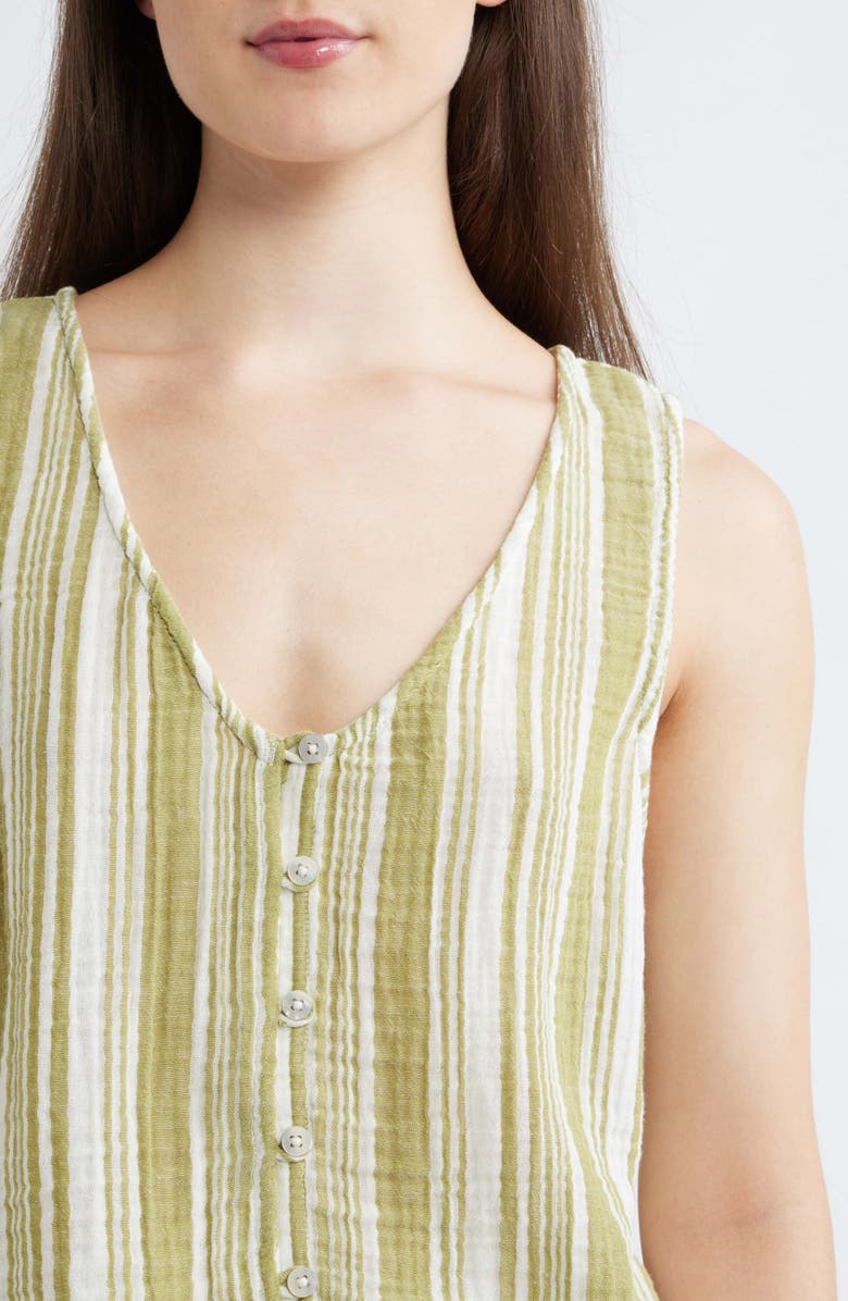 Rip Curl Premium Surf Stripe Camisole, Alternate, color, Olive