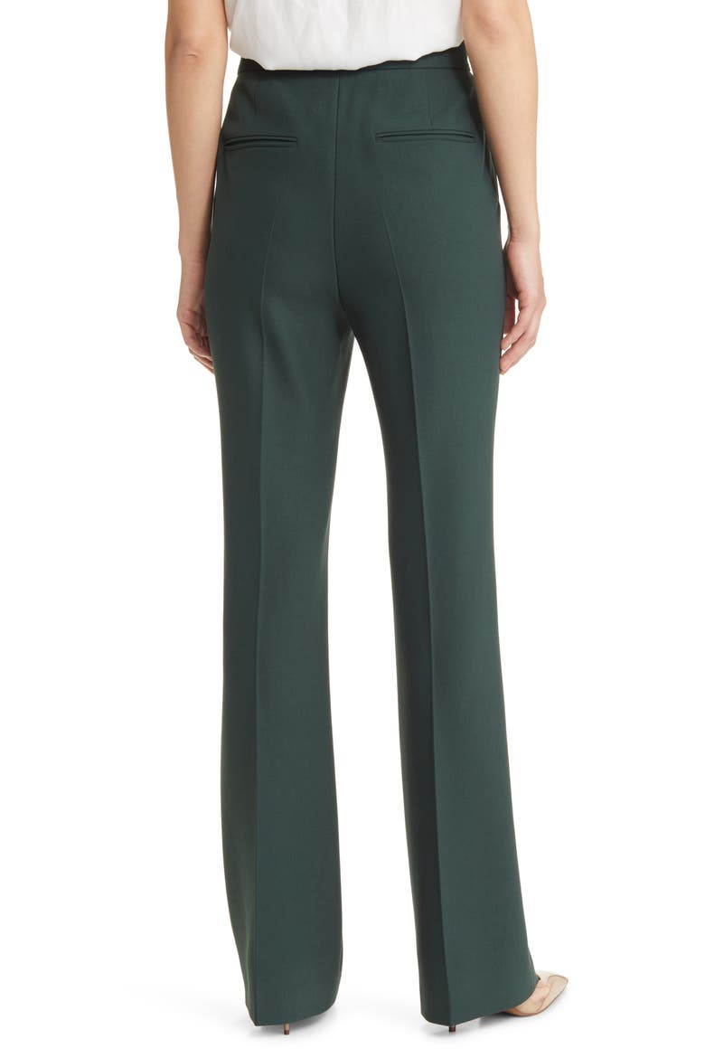 Tanorda High Waist Flare Pants, Alternate, color, COURT GREEN