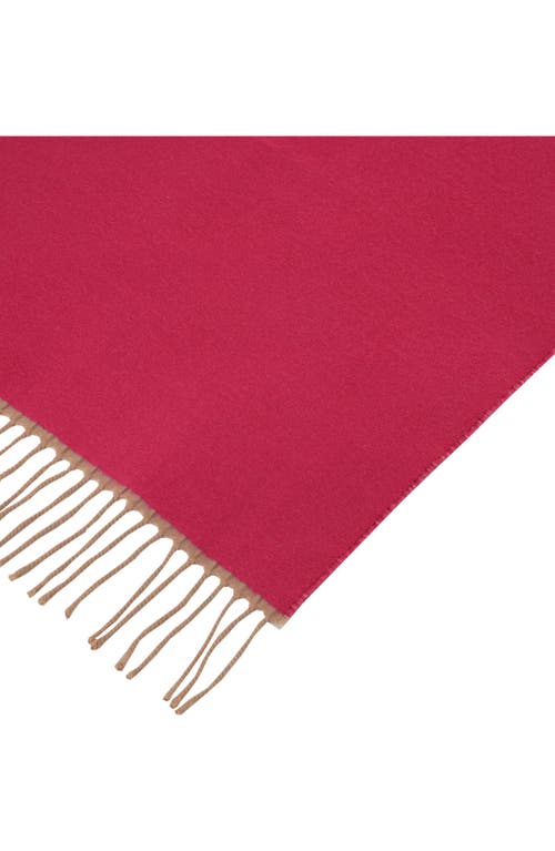 Givenchy 4g Logo Reversible Virgin Wool Scarf In Brown