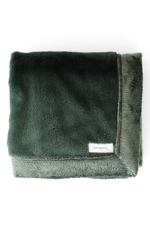 Faux Fur Recieving Blanket (Baby)
