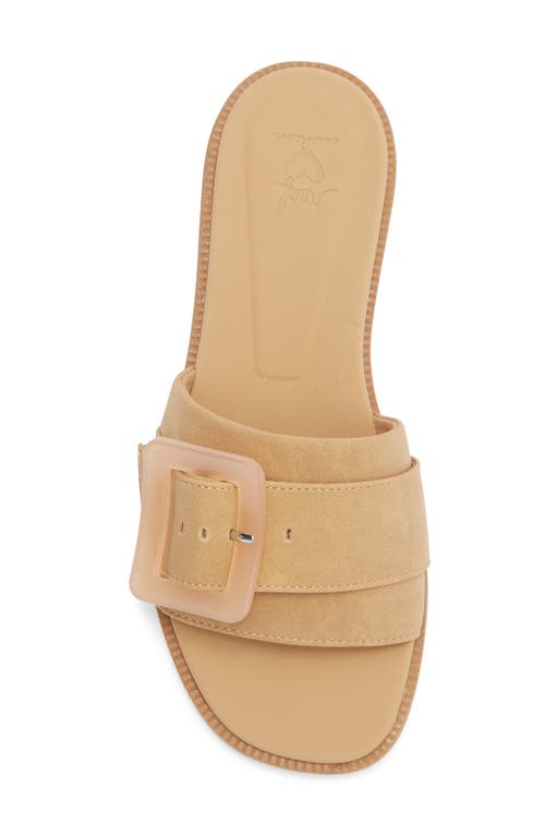 Reef Lana Buckle Slide Sandal In Animal Print