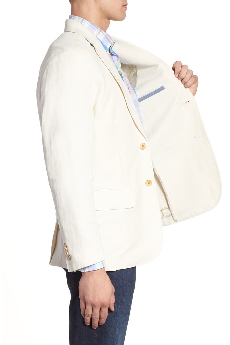 Monterey Silk & Linen Blazer, Alternate, color, WARM SAND