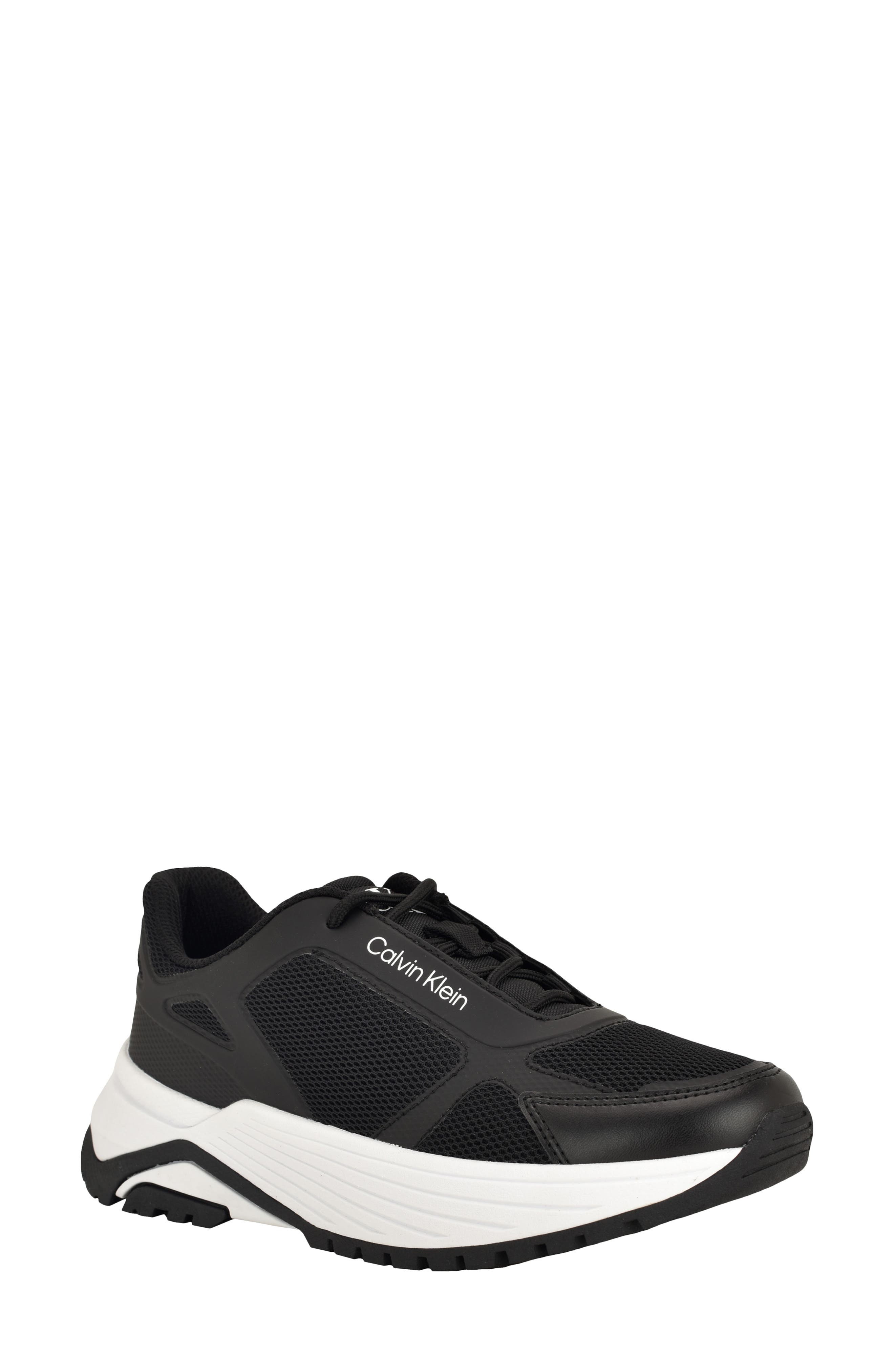 Calvin Klein Amyra Sneaker, Main, color, Black