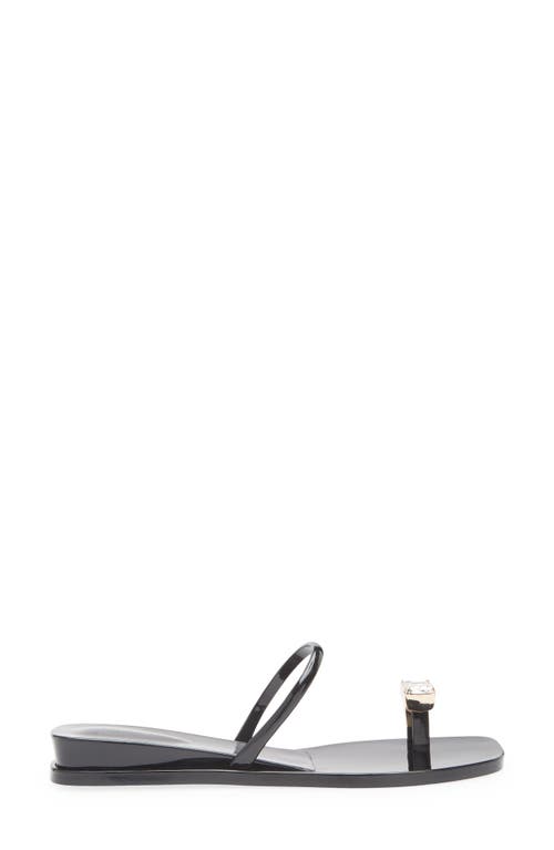 Jeffrey Campbell Balia Wedge Sandal In Black