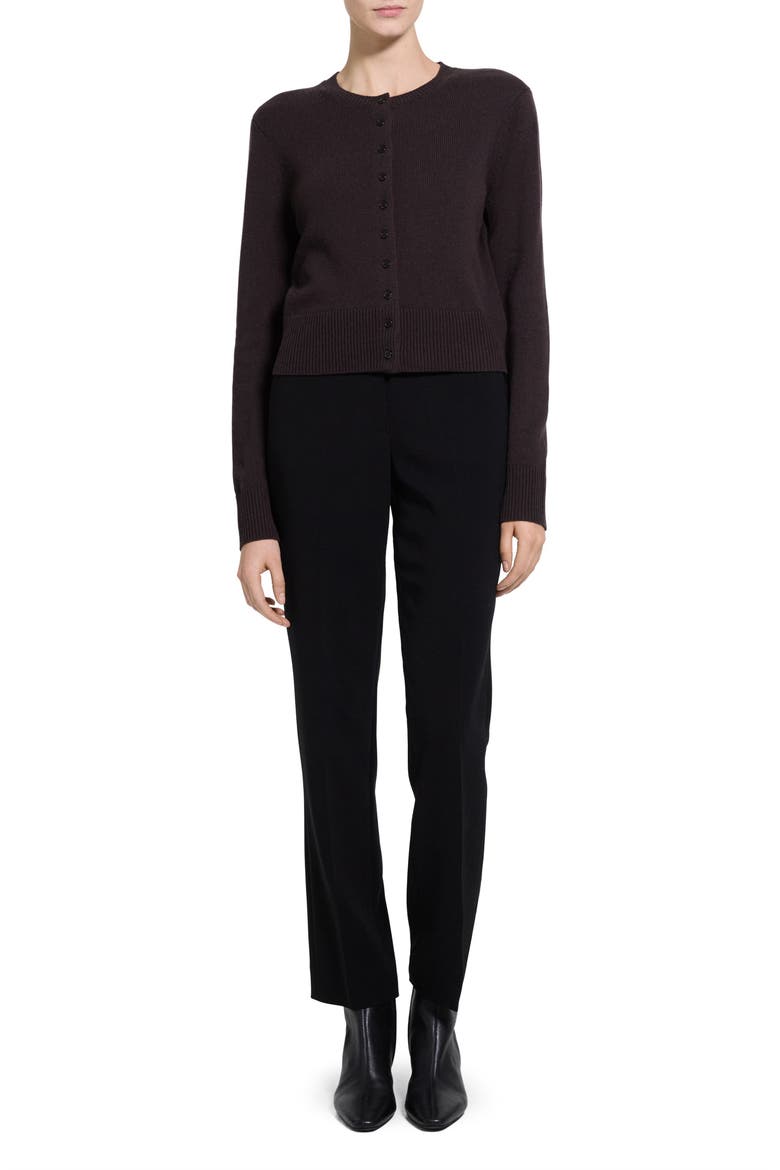 Cashmere Cardigan, Alternate, color, CACAO