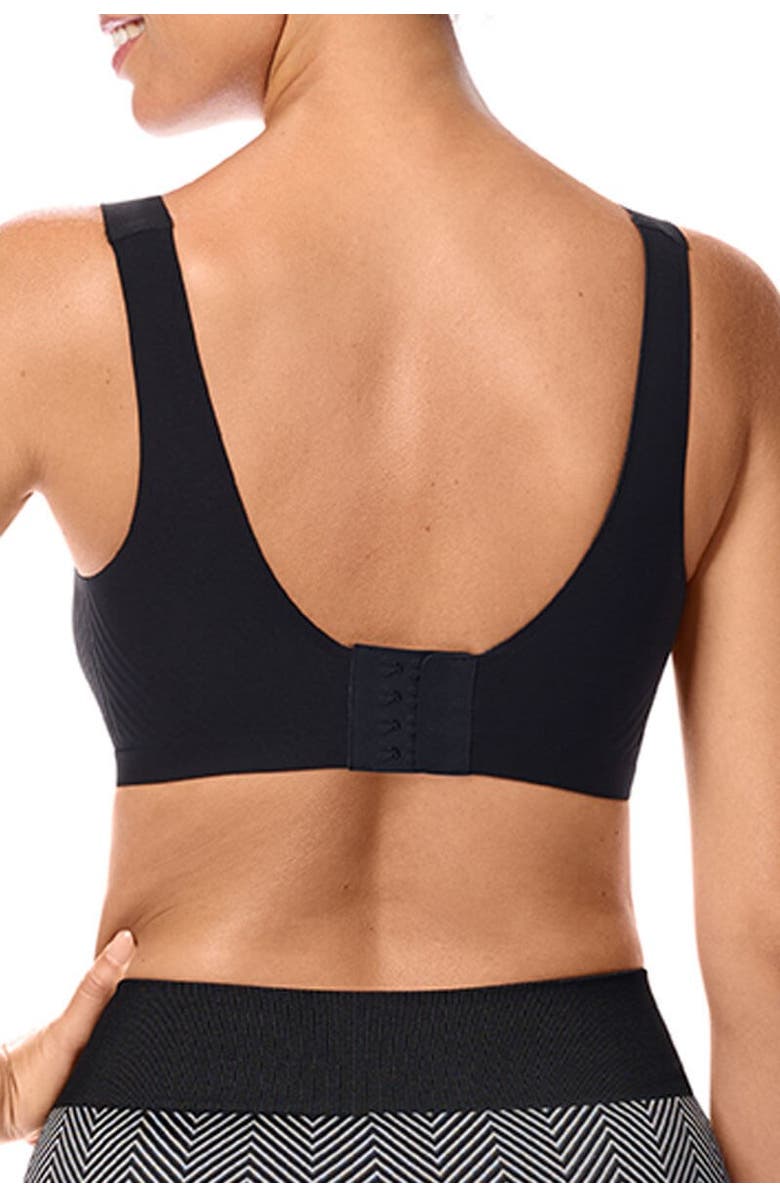 Amoena Linda Wire-Free Bra, Alternate, color, Black
