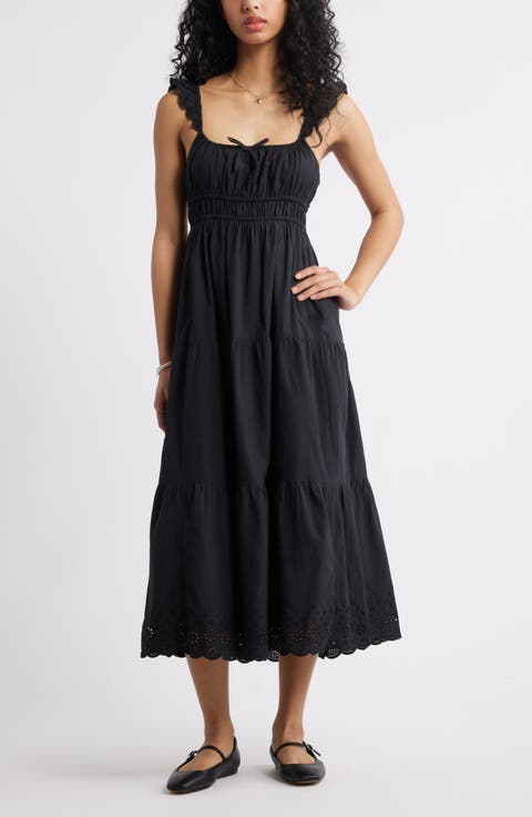 Smocked Cotton Sundress