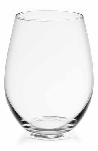 JoyJolt Spirits Set of 4 Stemless Wine Glasses