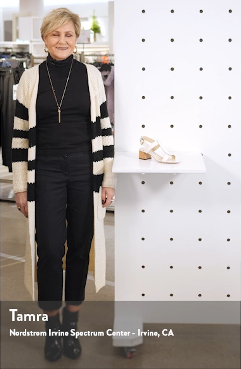 Jin Square Toe Sandal, sales video thumbnail