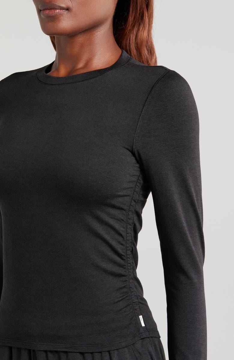 Vuori Halo Long Sleeve Ruched T-Shirt, Alternate, color,