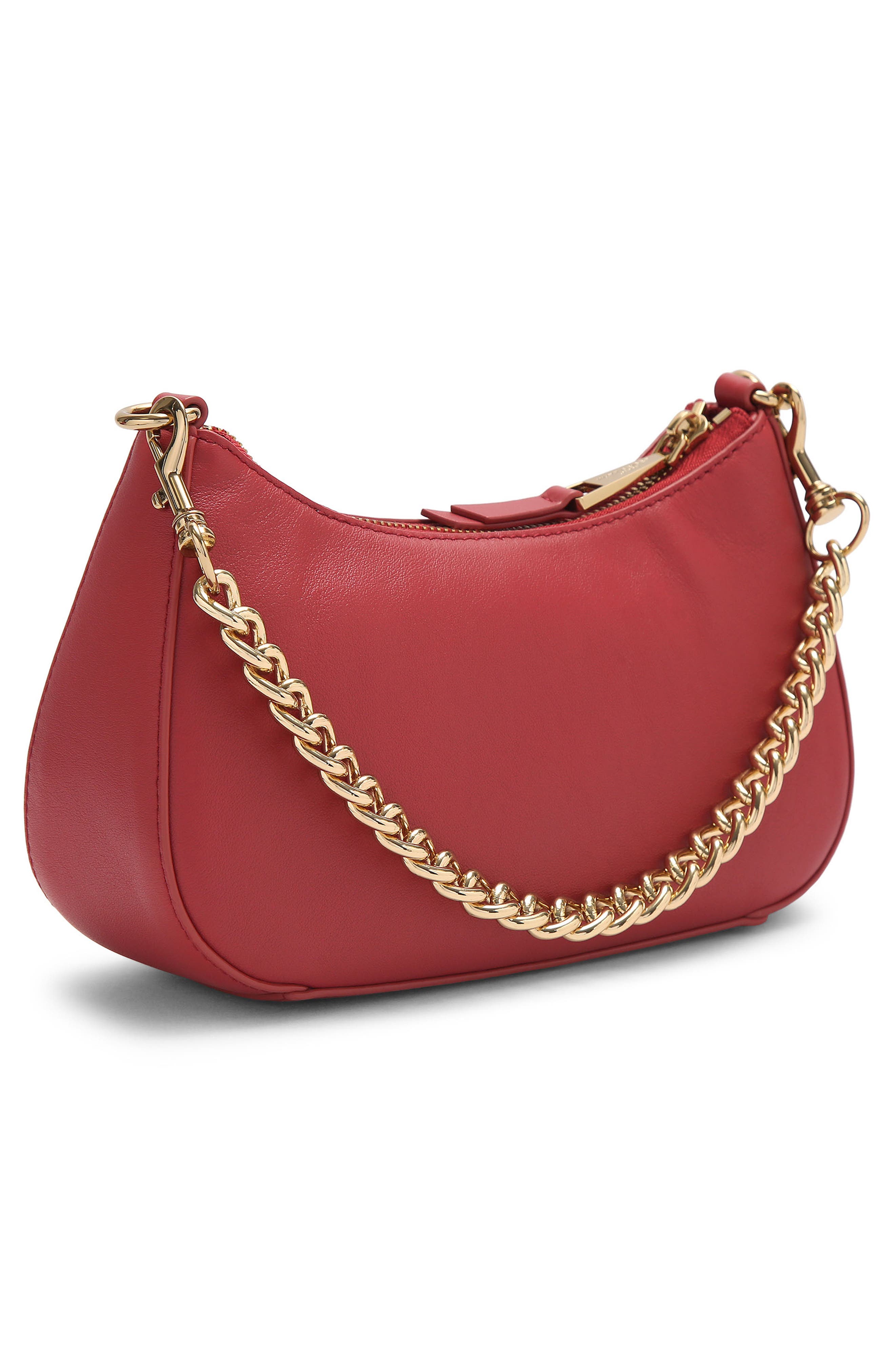 Kurt Geiger London Sloane Leather Hobo Crossbody Bag, Alternate, color, 