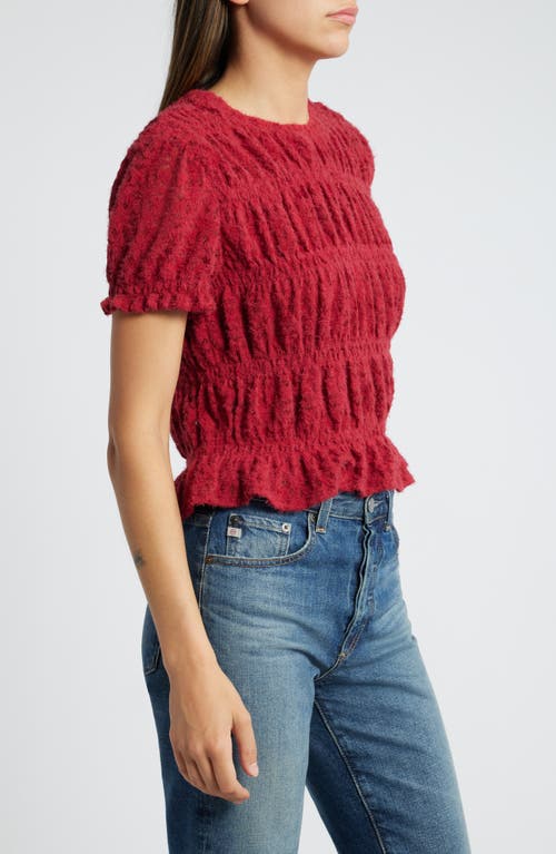 Shop Treasure & Bond Shirred Lace Top