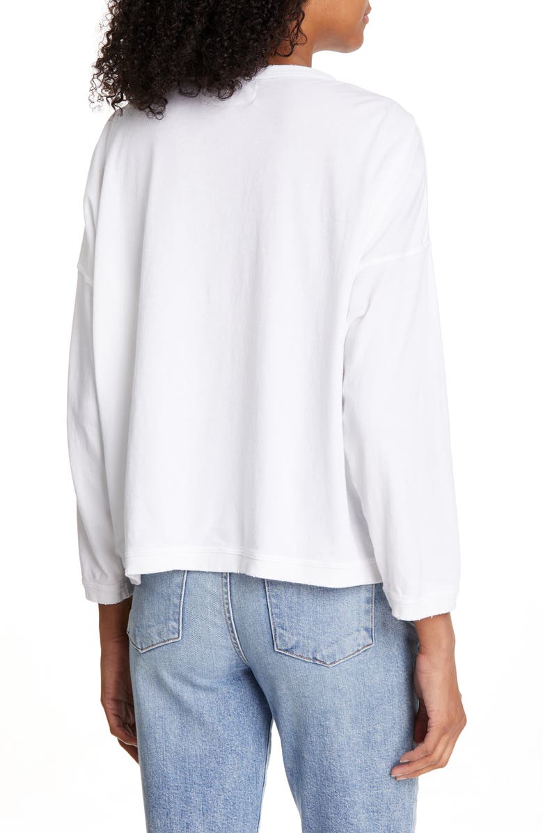 THE GREAT. Shrunken Henley, Alternate, color, 