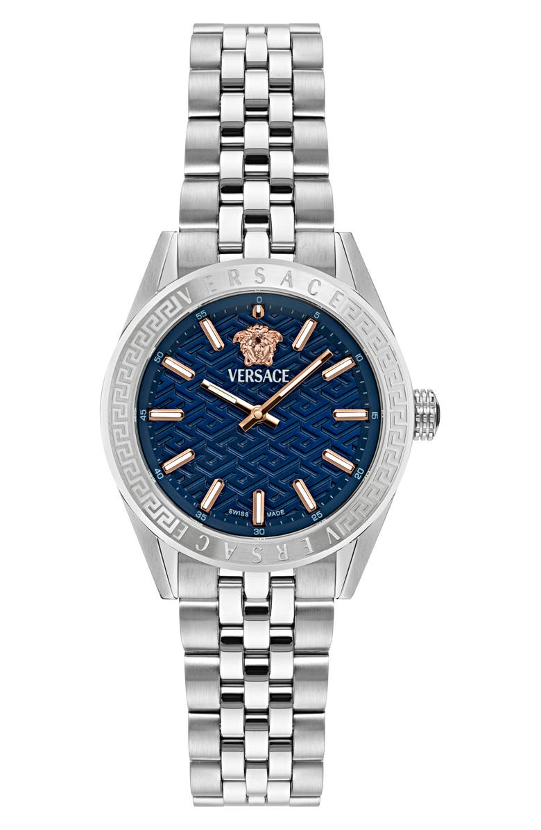 Versace V-Code Bracelet Watch, 36mm, Main, color,