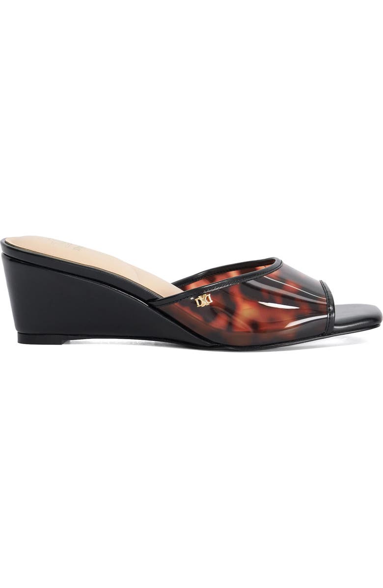 Dune London Meerkats Wedge Slide Sandal, Alternate, color, Multi