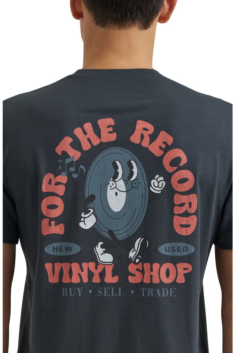 Essential Americana Graphic T-Shirt, Alternate, color, WASHED BLACK