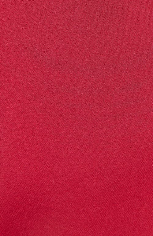Tom Ford One-shoulder Belt Detail Silk Satin Gown In Red