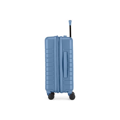 Bugatti Munich 3 Piece Hardside Luggage Set With Expansion In Blue