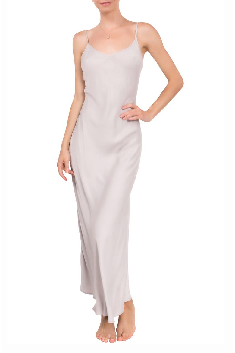 Angelina Nightgown, Main, color, LIGHT GREY