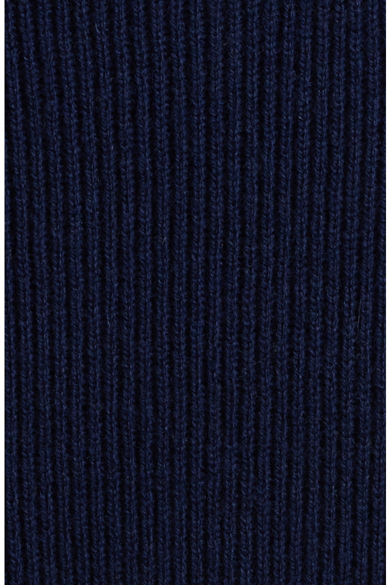 Brant Merino Wool & Cashmere Mock Neck Sweater, Alternate, color, NAVY